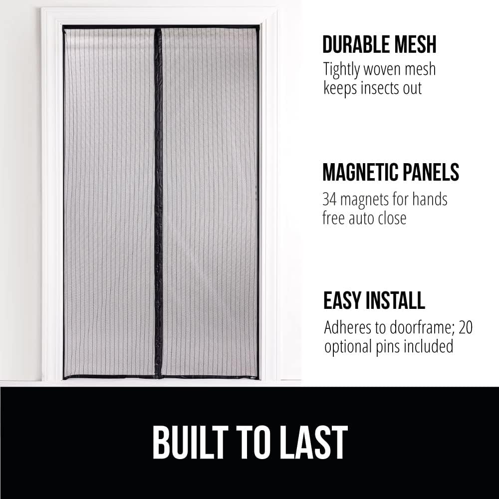 GORILLA GRIP Magnetic Screen Door, (size: 100×210)