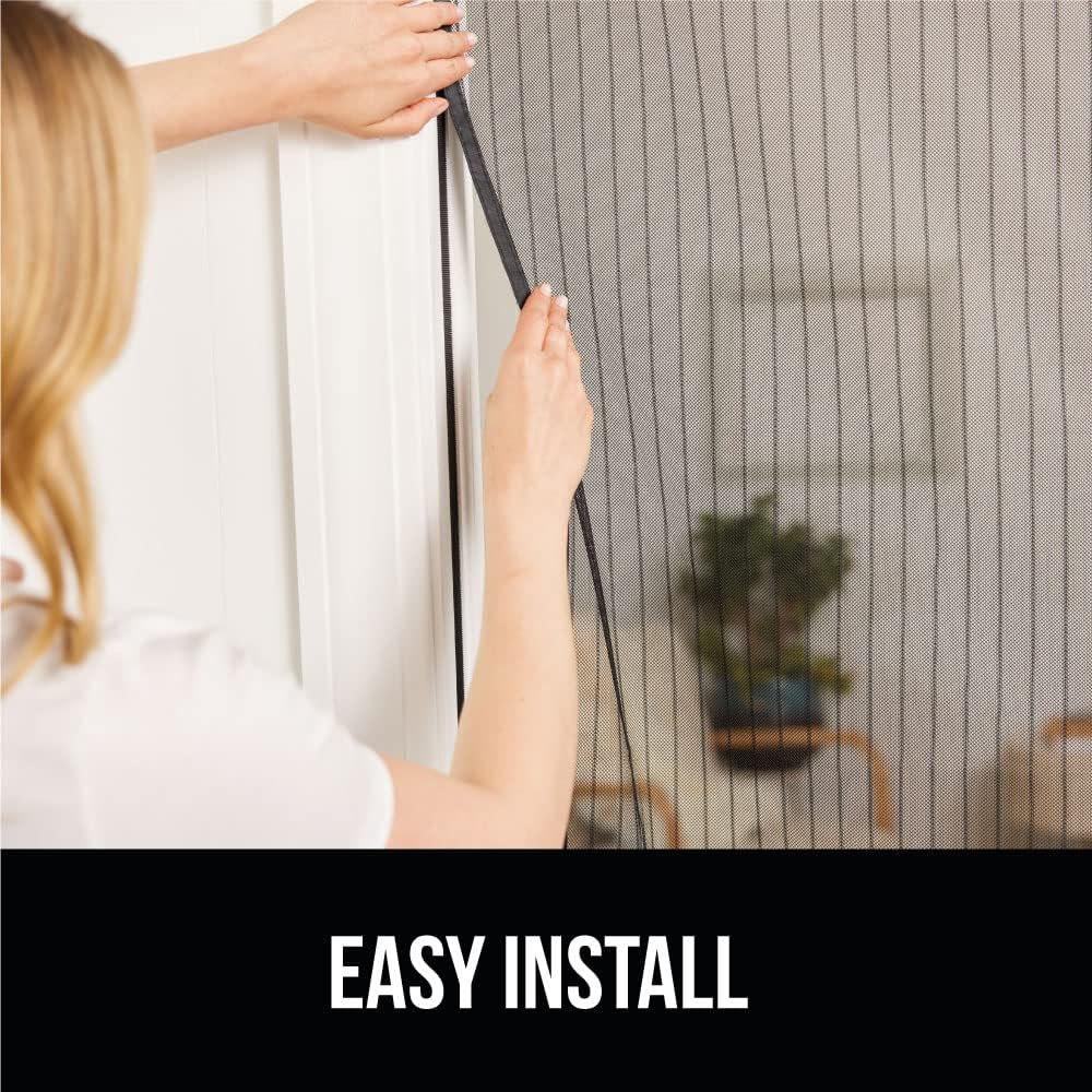 GORILLA GRIP Magnetic Screen Door, (size: 100×210)