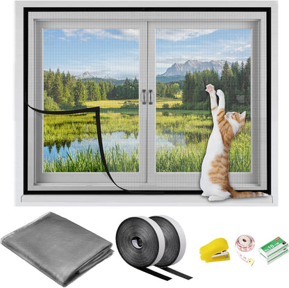 Magnetic mosquito window (size: 5×5)